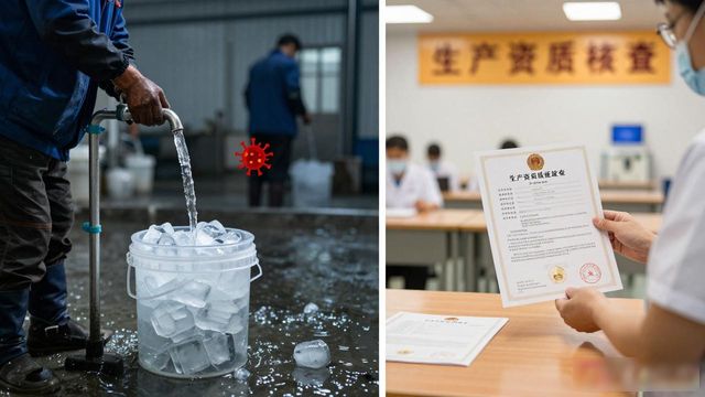 食用冰产能配送考察_重庆江北区食用冰生产厂家_食用冰生产资质要求